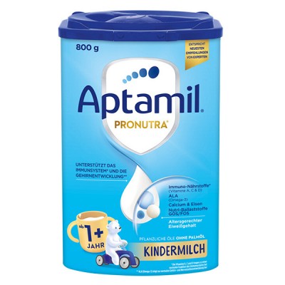 【国内现货】Aptamil 爱他美 德国易乐罐版婴儿配方奶粉（12个月以上）1+段 800g 1罐/6罐可选